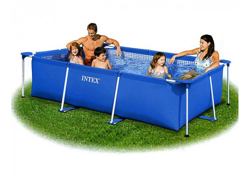 28270 Каркасный бассейн Intex Rectangular Frame Pool, 220х150х60 см 58983