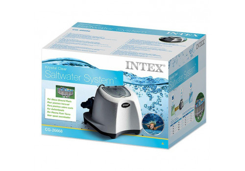 26668 Хлоргенератор (система морской воды) Intex Krystal Clear, с таймером