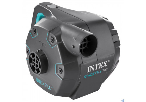 Насос электрический Quick-Fill 220В от бытовой сети, 3 насадки в комплекте (Intex 66644)