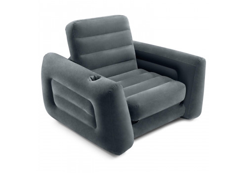 66551 Intex Надувное кресло-кровать, 117х224х66 см