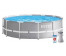 26712 Бассейн каркасный круглый INTEX Prism Frame Pool 3,66х0,76+фильтр